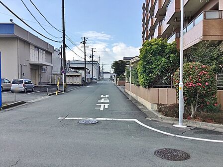 前面道路
