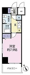 間取図画像 1K