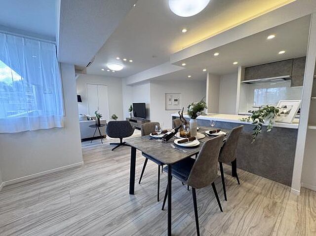 リビング/ダイニング エバーグリーンパレス新宿 5階/-