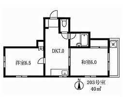 メゾン・ド・池上 2階/203