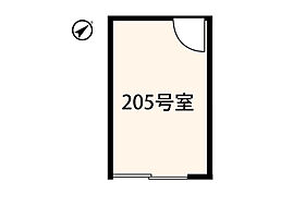 アントワーヌ三園 205 ｜ 東京都板橋区三園１丁目（賃貸間借り1R・2階・6.80㎡） その2