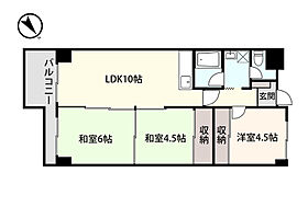 アシスト第8富山マンション 304 ｜ 富山県富山市下新本町10-27（賃貸マンション3LDK・3階・62.00㎡） その2