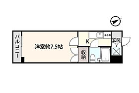 2階 / 1K / 22㎡