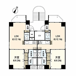 Y・House 1LDKの間取図画像