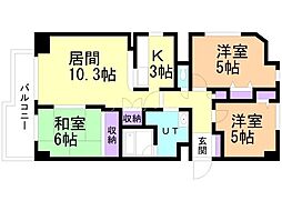 間取図画像 3LDK