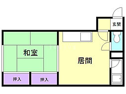 間取図画像 ワンルーム