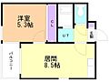 コートモンターニュ4階3.3万円