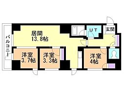 間取図画像 3LDK