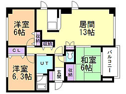 ノースアヴェニュー 3階/305