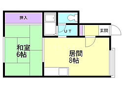 イーストコート東苗穂 2階/206