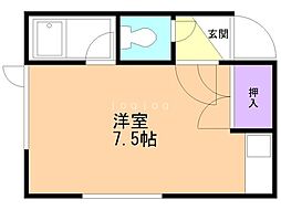 間取図画像 ワンルーム