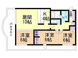 ダイナスティパレス1020 6階/601