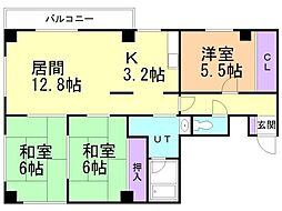 間取図画像 3LDK