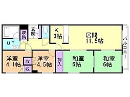 ラファイエット宮ケ丘 2階