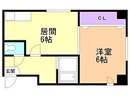 ノースランド南8条 2階