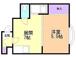 グランメール南8条 4階/401