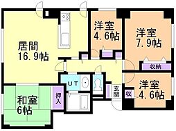 ラポール桑園駅前A棟 2階