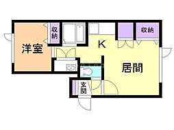 オッジ南円山 2階