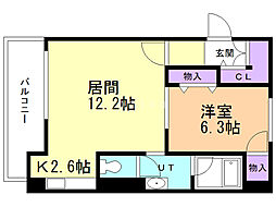 クレアシオン桑園 1階/103