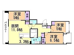 クリーンリバーフィネス札幌駅イースト 2階/205