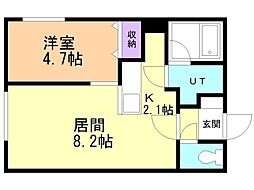 札幌市営東西線 二十四軒駅 徒歩8分 4階/-