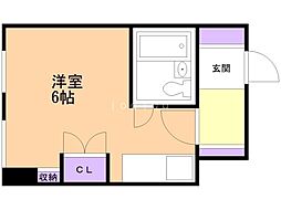 間取図画像 ワンルーム