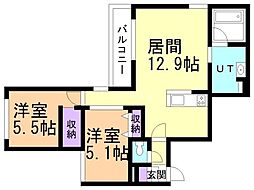 札幌市営東西線 西18丁目駅 徒歩18分 4階/-