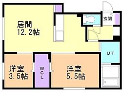 JR函館本線 桑園駅 徒歩5分 4階/-