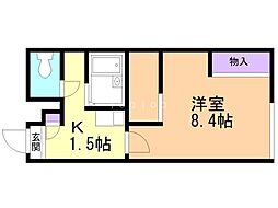 レオパレスフローラ 1階/103