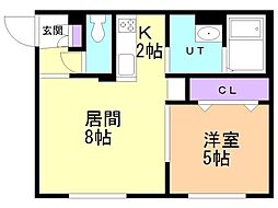 札幌市営南北線 幌平橋駅 徒歩8分 2階/-