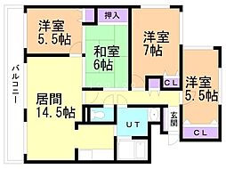 タウンシップ旭ケ丘 2階