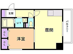 Ｎ6ウエスト11・Ｍ 4階/402