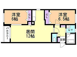ル・ピエール桑園 1階