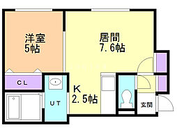 レジデンス大通公園 2階/202