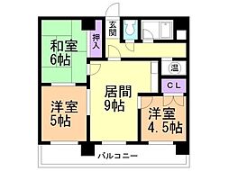 ロワールＮ4 3階/303