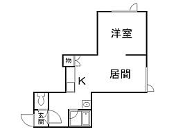 キラメック知事公館2 3階/305