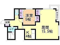 インペリアルエバー中島公園 1階