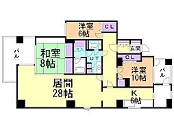 エルミタージュユリ 5階/502