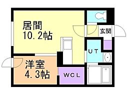 札幌市営南北線 幌平橋駅 徒歩8分 2階/-