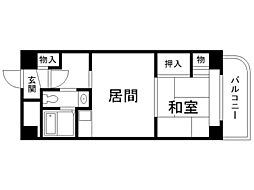 アルファコンフォート札幌 1Kの間取図画像