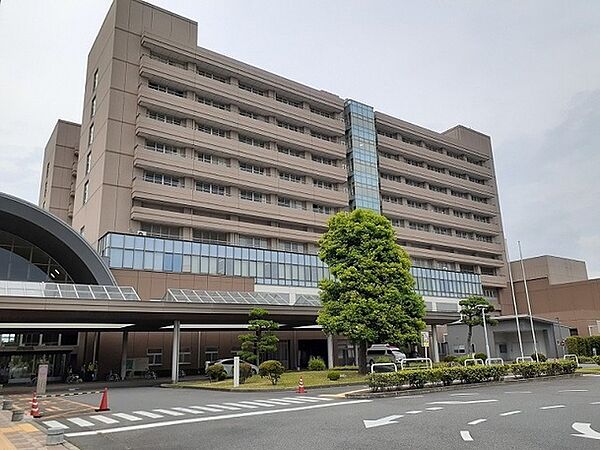 画像23:病院「伊勢崎市民病院まで1248m」