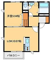 リバトーン D202 ｜ 群馬県伊勢崎市連取本町（賃貸アパート1LDK・2階・40.22㎡） その2