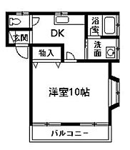 スマイルハイツ 201 ｜ 群馬県伊勢崎市上諏訪町（賃貸アパート1DK・2階・33.00㎡） その2