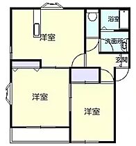 パールアネックス 201 ｜ 群馬県伊勢崎市茂呂町１丁目（賃貸アパート2LDK・2階・53.71㎡） その2