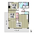寿ハイツ2階4.4万円