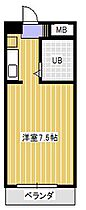 スカイパーク新松戸  ｜ 千葉県松戸市新松戸5丁目（賃貸マンション1R・4階・16.00㎡） その2