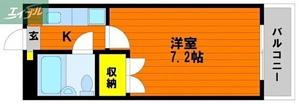 岡山県岡山市南区新保(賃貸マンション1K・1階・22.00㎡)の写真 その2