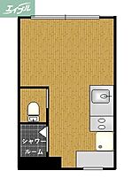 岡山県岡山市北区西古松（賃貸マンション1K・2階・18.63㎡） その2