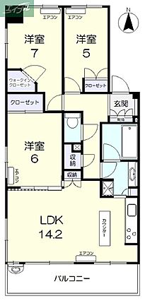 西古松パークホームズ_間取り_0