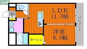 岡山県岡山市北区岡町（賃貸マンション1LDK・8階・42.00㎡） その2